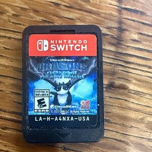 Nintendo Dragons: Legend of the Nine Realms Game Card